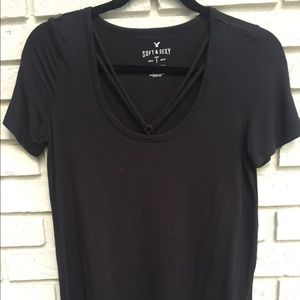 black American Eagle top!